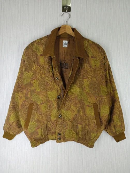 Rare Vintage Modigliani Uomo Coordwear Italy Jacket