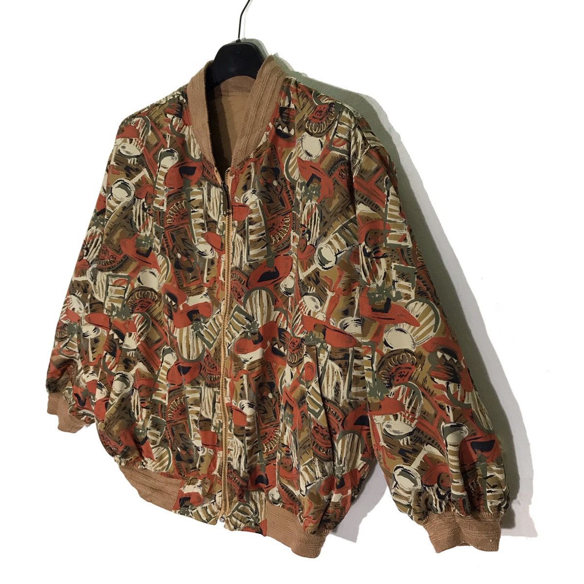 Japanese Brand R1 Homme Reversible Pop Art Design Bomber Style Jackets Size US M / EU 48-50 / 2 - 2 Thumbnail