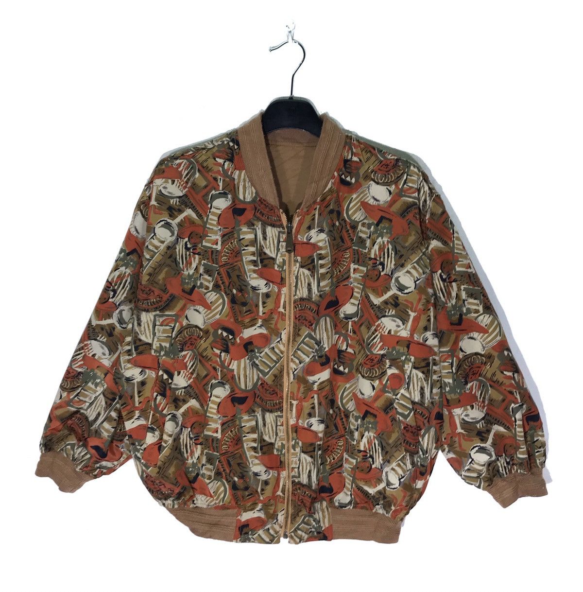 Japanese Brand R1 Homme Reversible Pop Art Design Bomber Style Jackets Size US M / EU 48-50 / 2 - 1 Thumbnail
