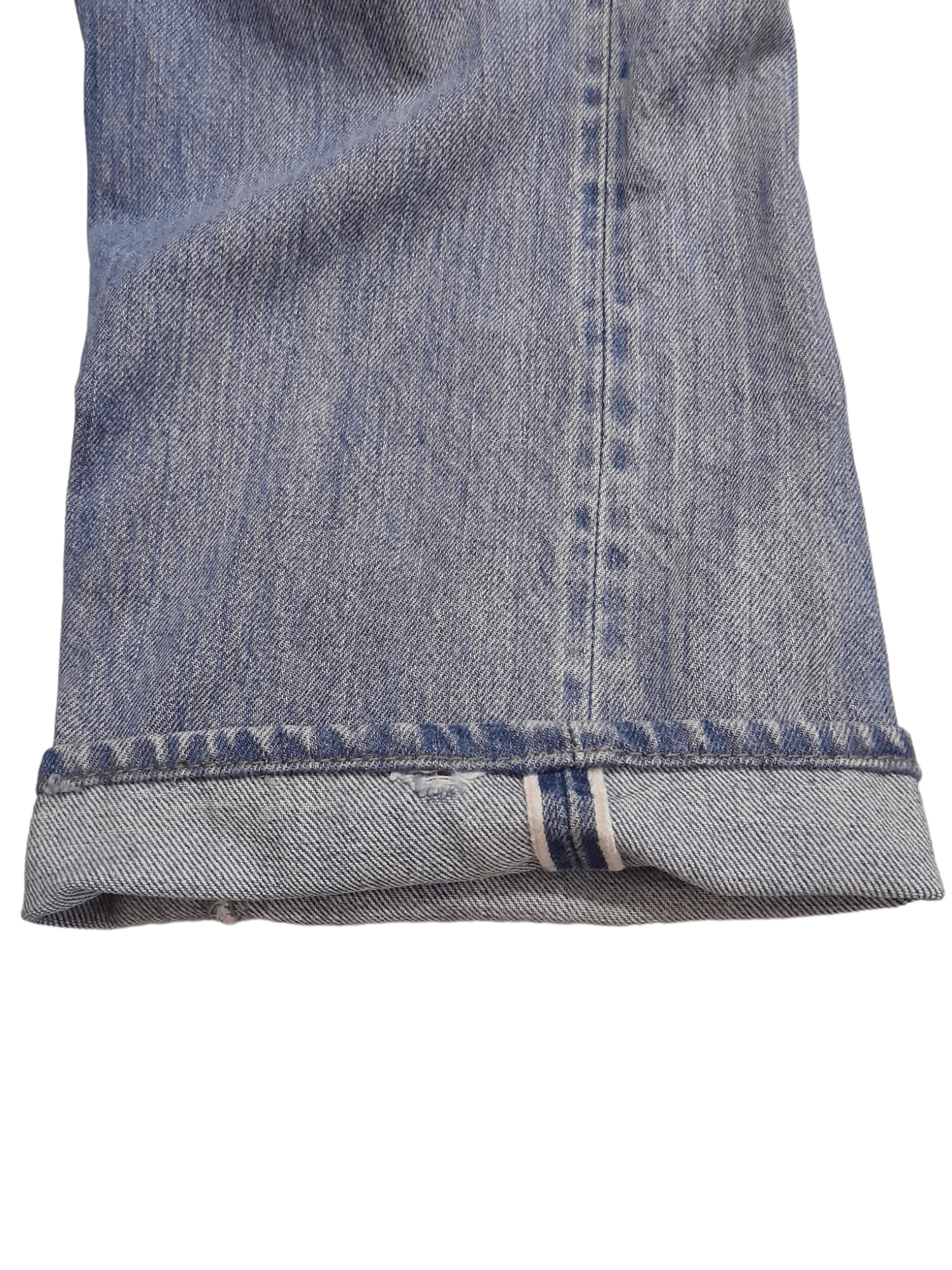 Vintage Vtg Levis 501 USA Selvedge stamped 'F' Button Denim (E551) Size US 32 / EU 48 - 9 Thumbnail