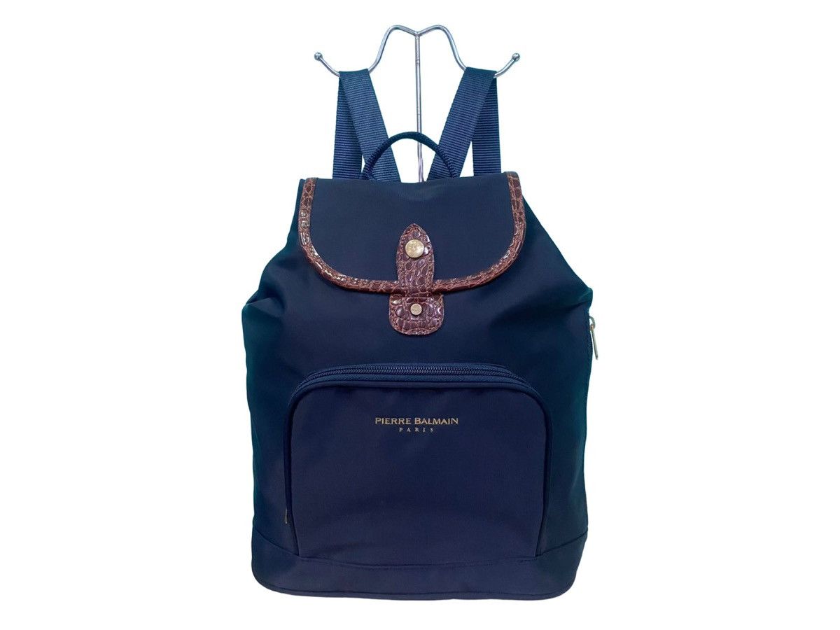 Vintage VINTAGE PIERE BALMAIN BACKPACK Size ONE SIZE - 2 Thumbnail
