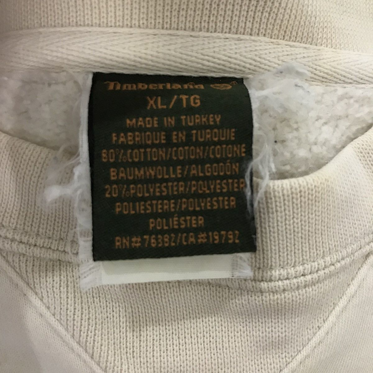 Timberland Timberland Crewneck Pullover Jumper Oversized Sweatshirt Size US XL / EU 56 / 4 - 5 Thumbnail
