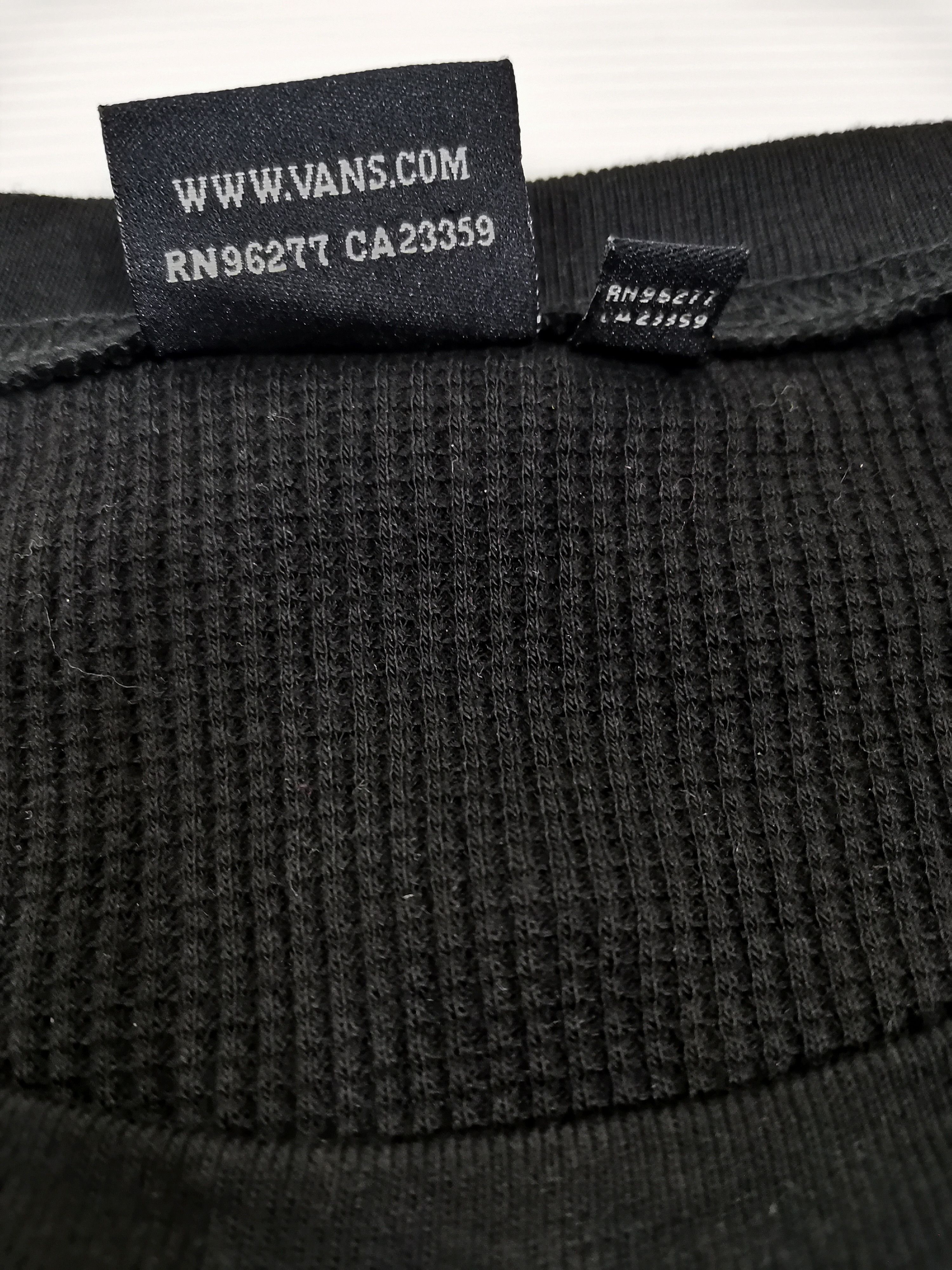 Vans Vans Black Long Sleeve Size US XL / EU 56 / 4 - 5 Thumbnail