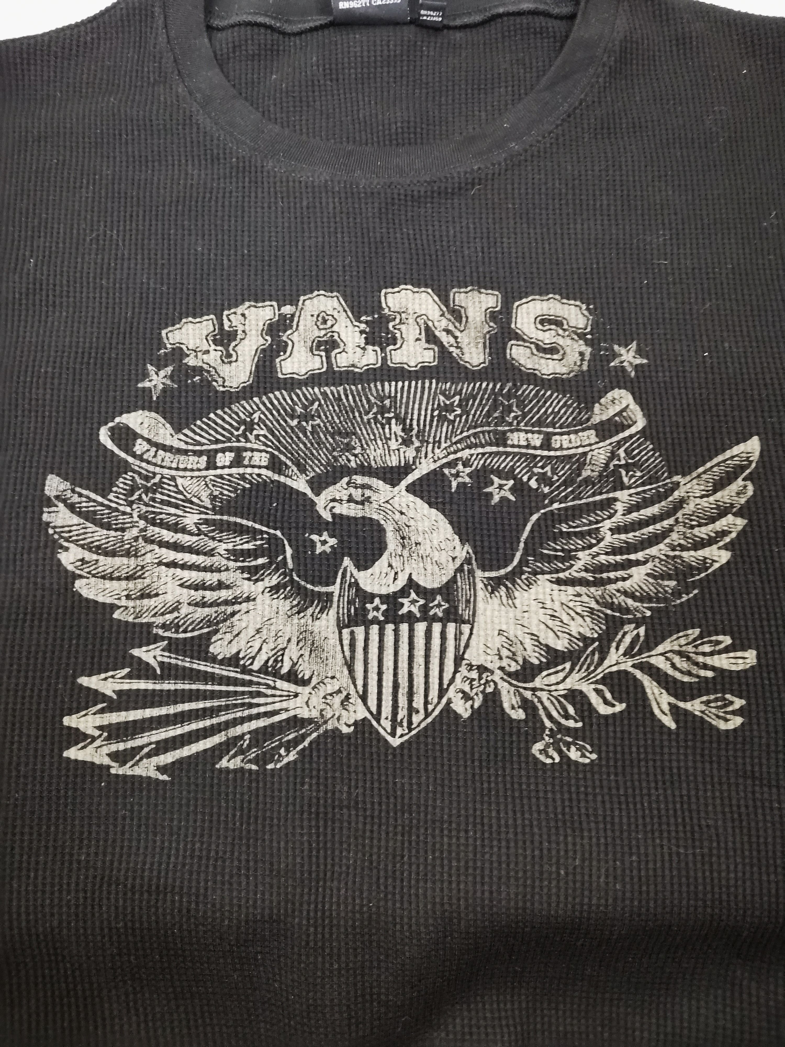 Vans Vans Black Long Sleeve Size US XL / EU 56 / 4 - 8 Thumbnail