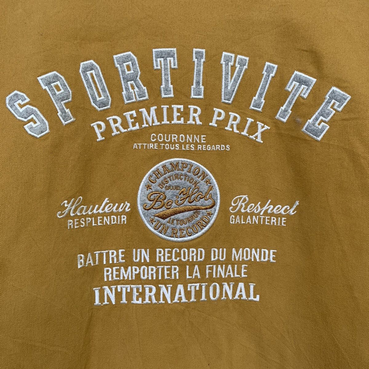 Japanese Brand SPORTIVITE PREMIER PRIX BOMBER JACKET Size US L / EU 52-54 / 3 - 6 Thumbnail