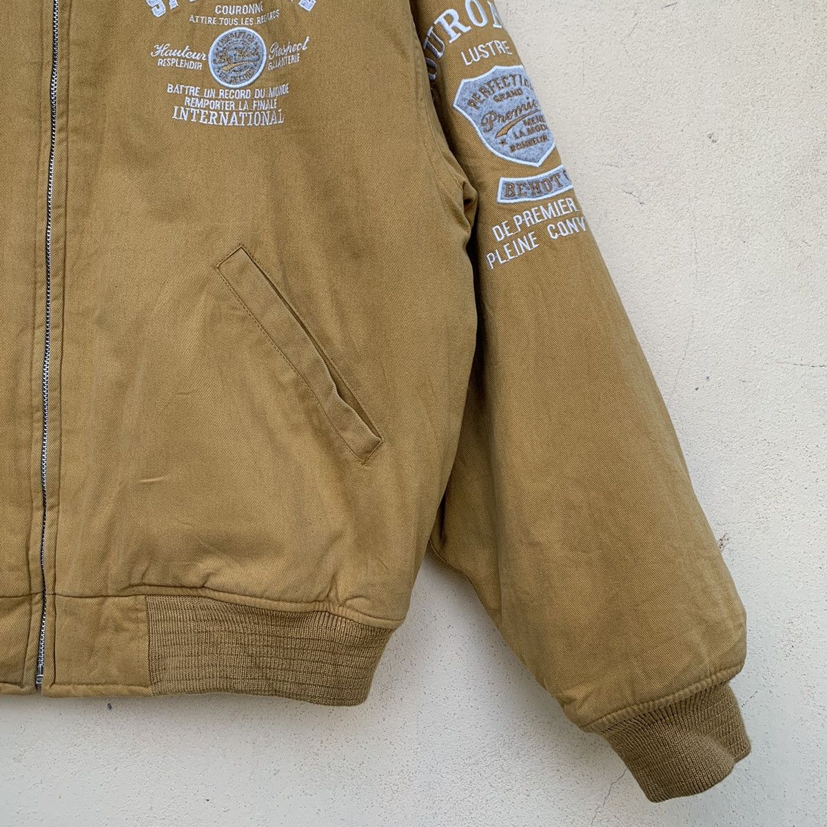 Japanese Brand SPORTIVITE PREMIER PRIX BOMBER JACKET Size US L / EU 52-54 / 3 - 4 Thumbnail