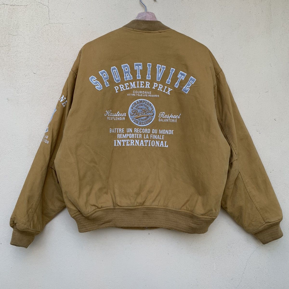 Japanese Brand SPORTIVITE PREMIER PRIX BOMBER JACKET Size US L / EU 52-54 / 3 - 5 Thumbnail