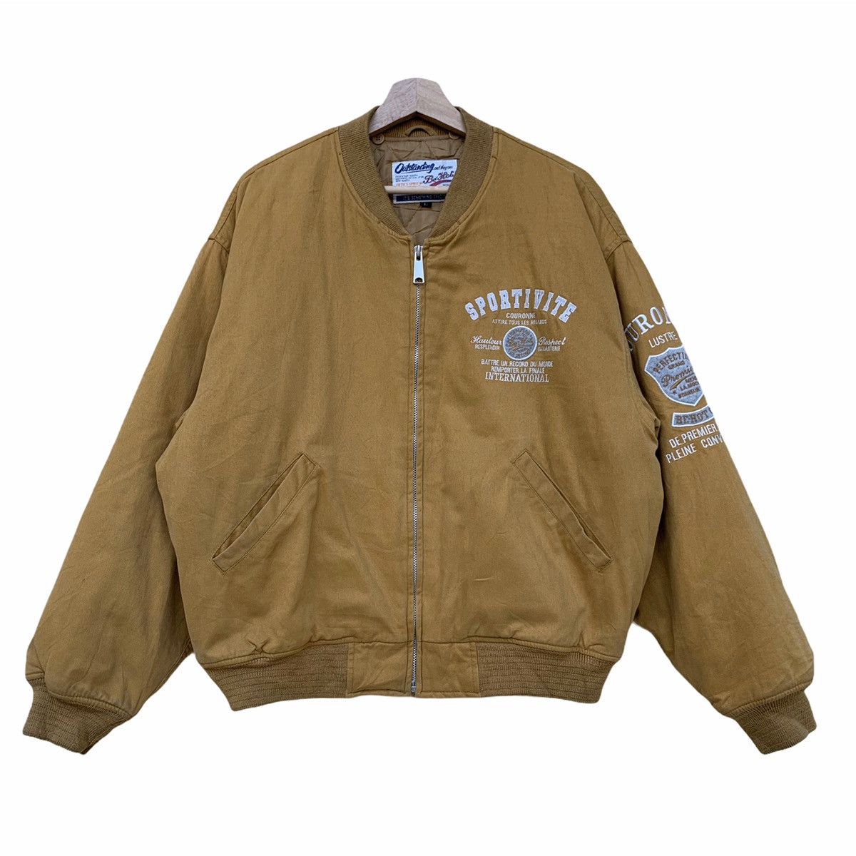 Japanese Brand SPORTIVITE PREMIER PRIX BOMBER JACKET Size US L / EU 52-54 / 3 - 1 Thumbnail