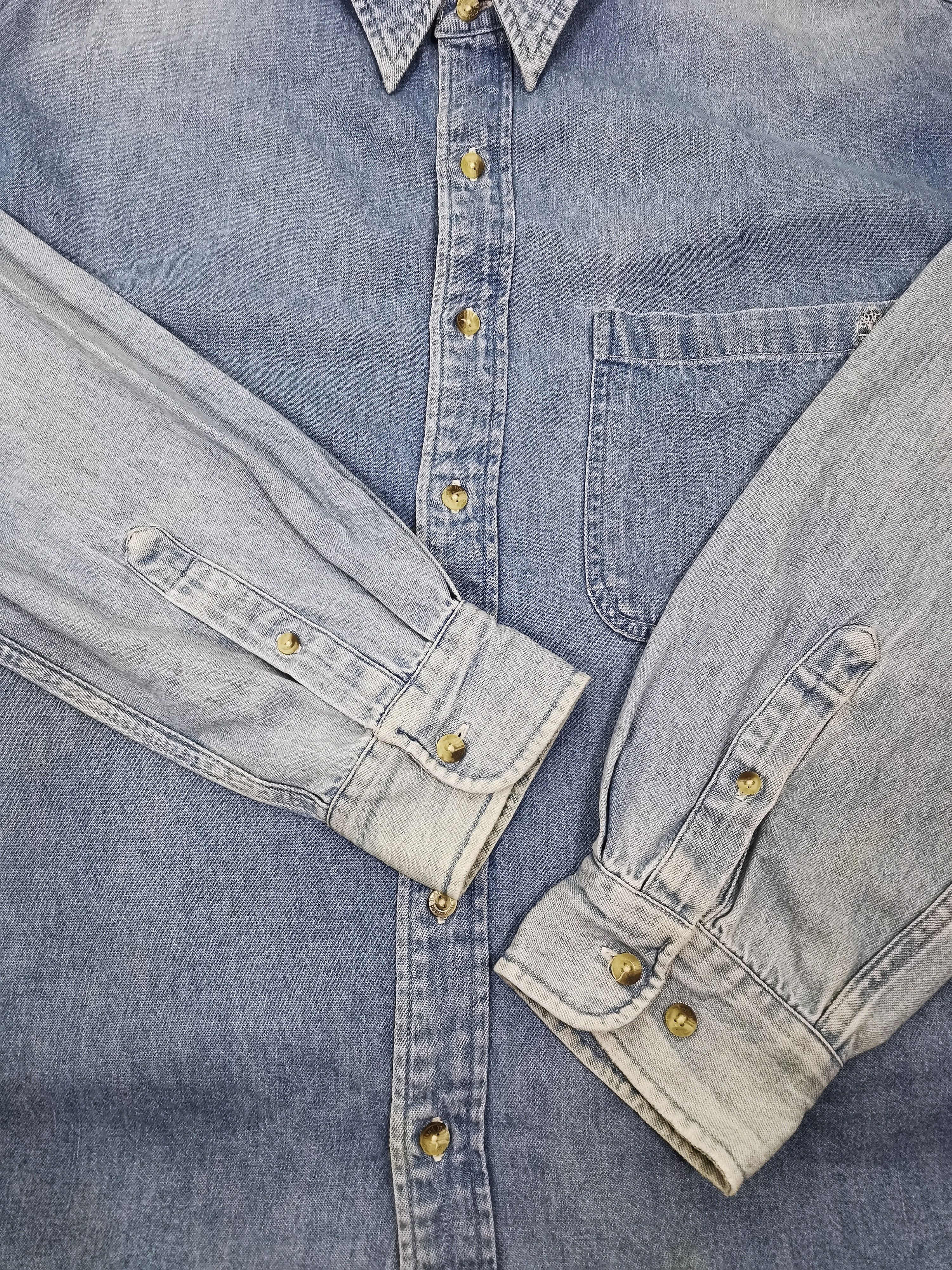 Timberland Timberland Long Sleeve Denim Shirt Size US L / EU 52-54 / 3 - 7 Thumbnail