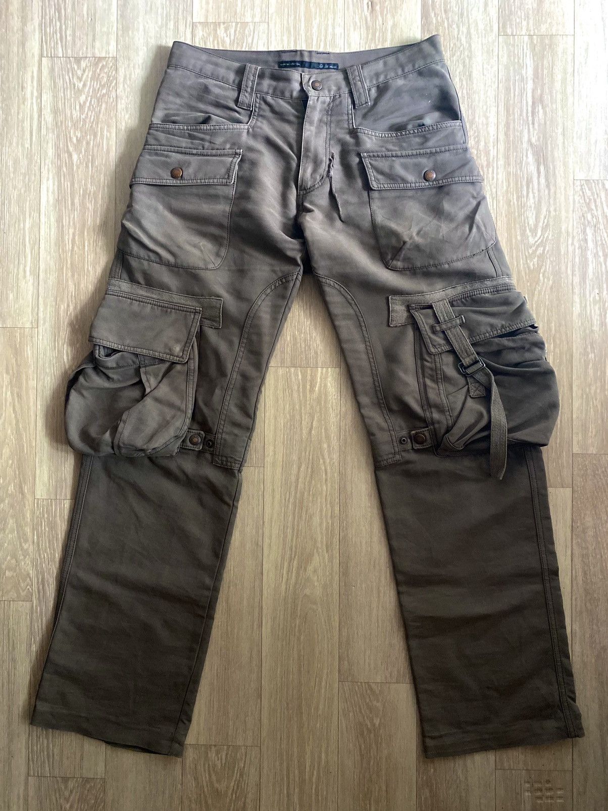 Japanese Brand Vintage Archive Issey Miyake/Tete Homme Bondage