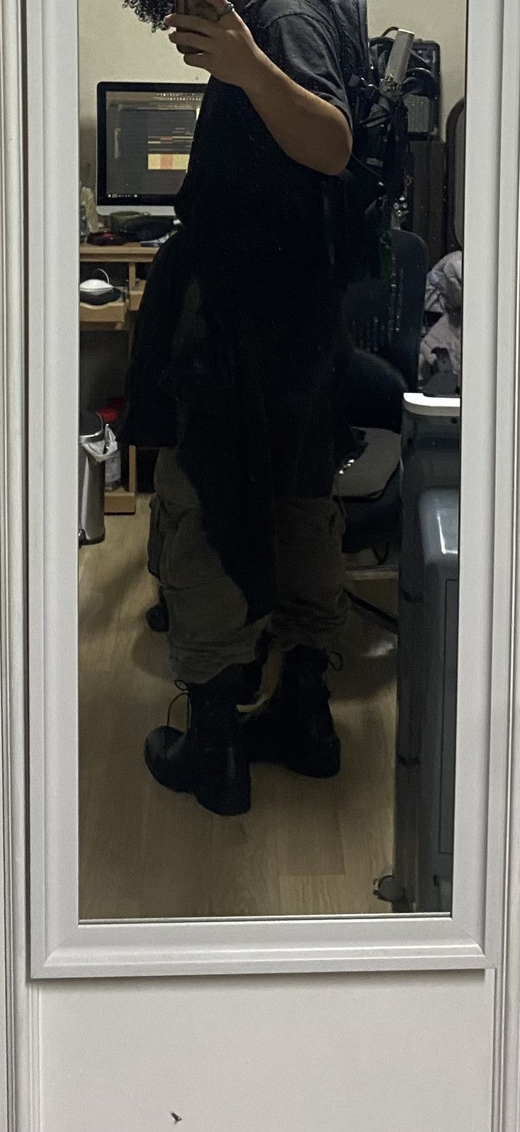 Japanese Brand Vintage Archive Issey Miyake/Tete Homme Bondage Cargo Pants Size US 29 - 8 Thumbnail
