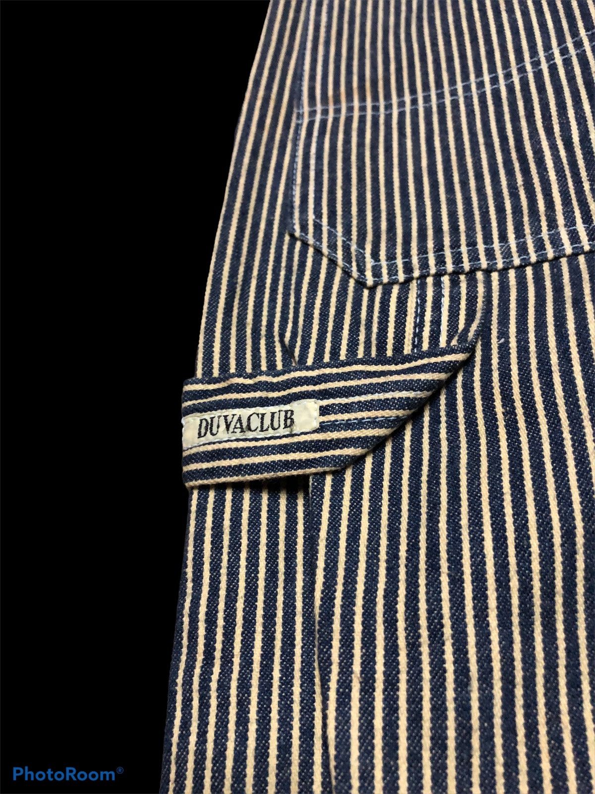 Hypebeast BAGGY⚡️⚡️STRIPED RUSTY DUVA CLUB CARPENTER PANT Size US 29 - 3 Thumbnail