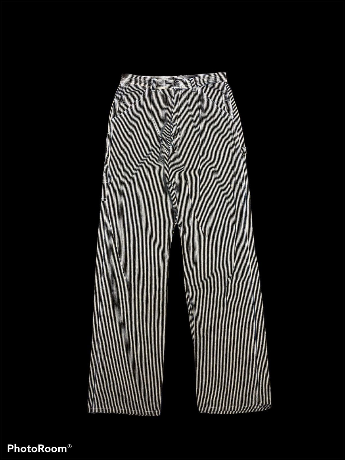 Hypebeast BAGGY⚡️⚡️STRIPED RUSTY DUVA CLUB CARPENTER PANT Size US 29 - 1 Thumbnail