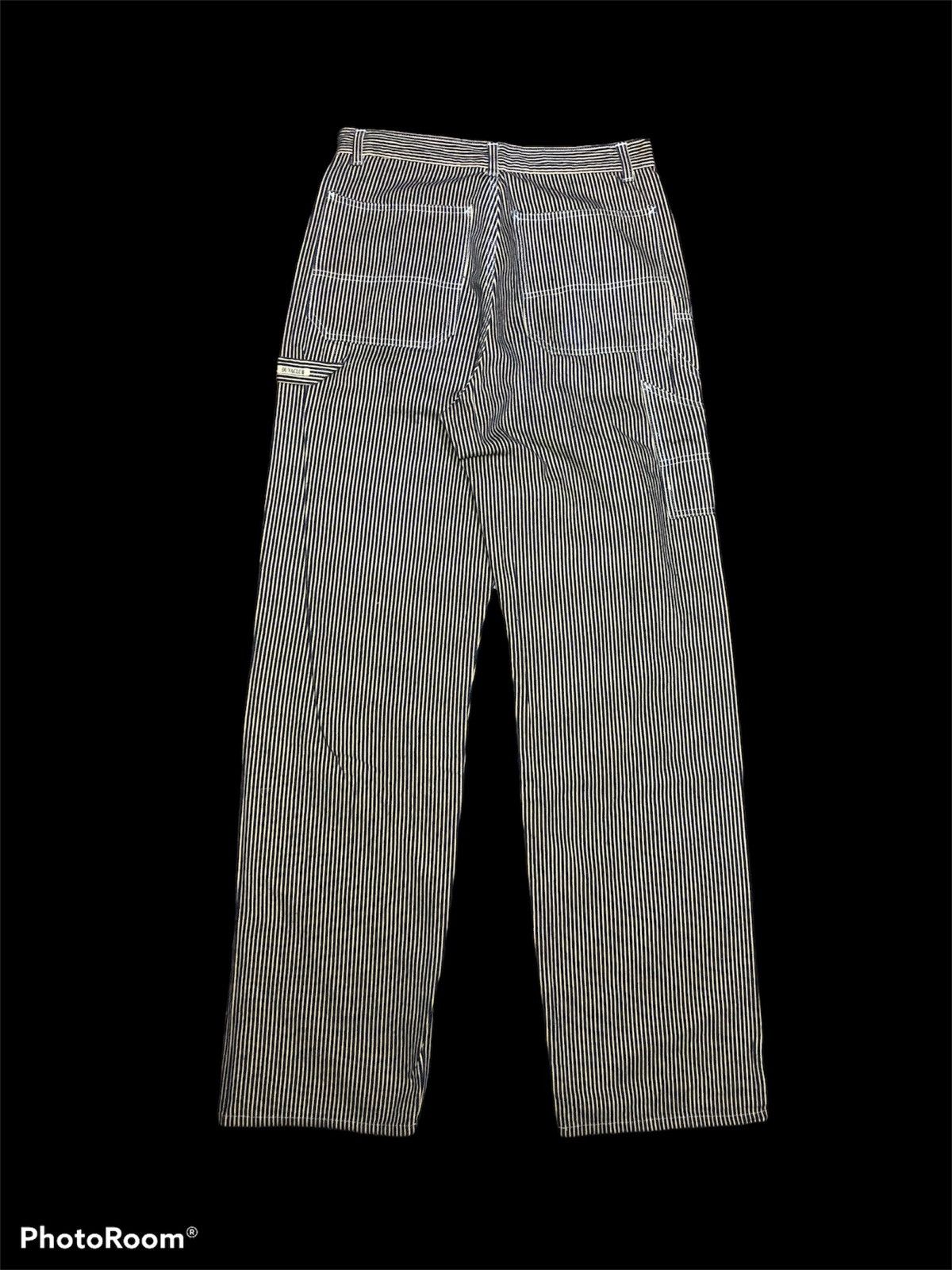 Hypebeast BAGGY⚡️⚡️STRIPED RUSTY DUVA CLUB CARPENTER PANT Size US 29 - 2 Thumbnail