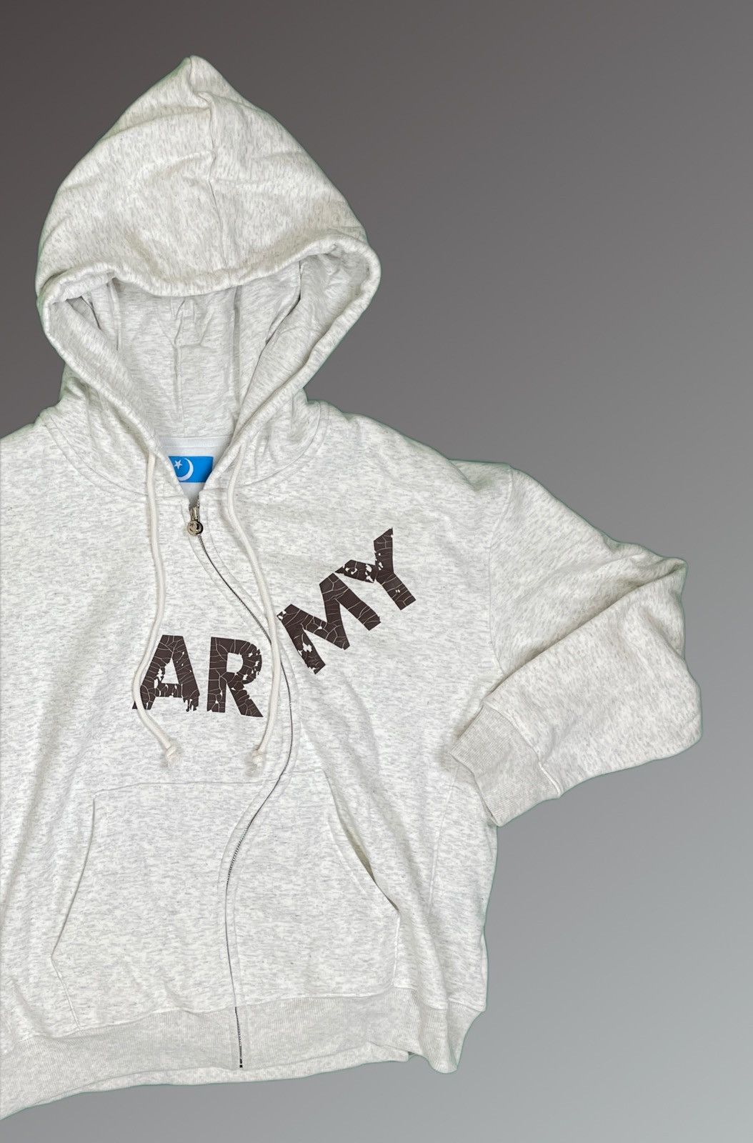 Designer Curved Zip Hoodie Shadyattire Size US XL / EU 56 / 4 - 2 Thumbnail