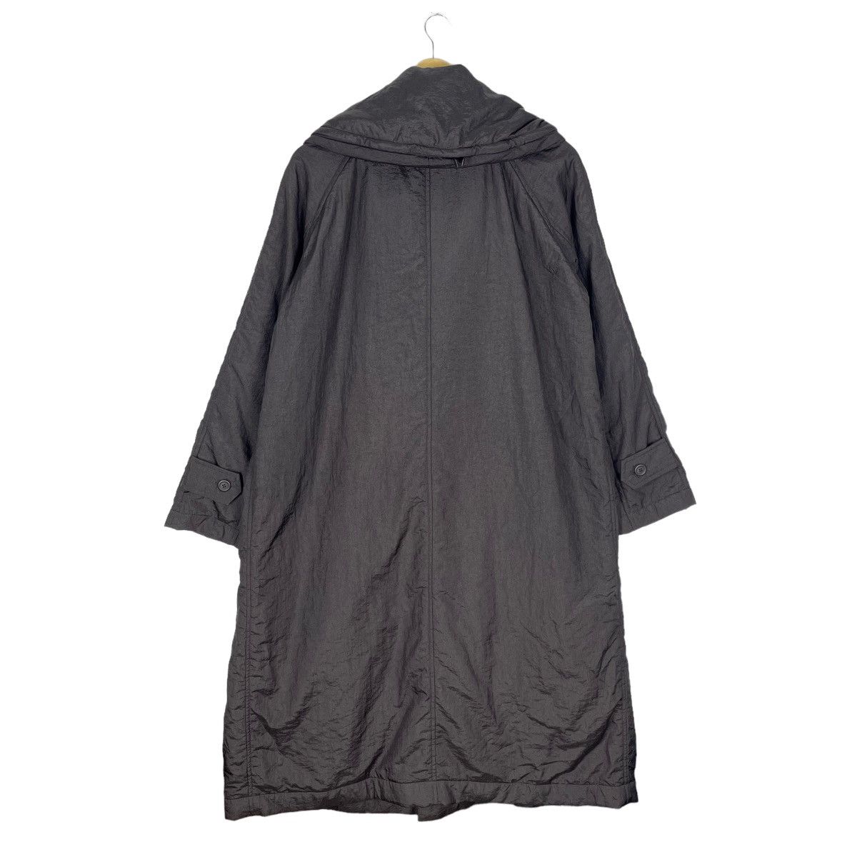 Issey Miyake 🔥80s WINDCOAT ISSEY MIYAKE OVERCOAT HOODIE JACKET Size US M / EU 48-50 / 2 - 11 Thumbnail