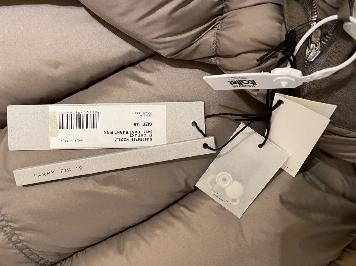 Rick Owens RICK OWENS LARRY DUVET DUST PUFFER DOWN JACKET Size US M / EU 48-50 / 2 - 7 Thumbnail
