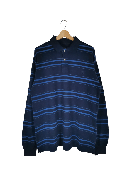 Timberland Timberland Striped Long Sleeve Polo Shirt Size US L / EU 52-54 / 3 - 1 Thumbnail