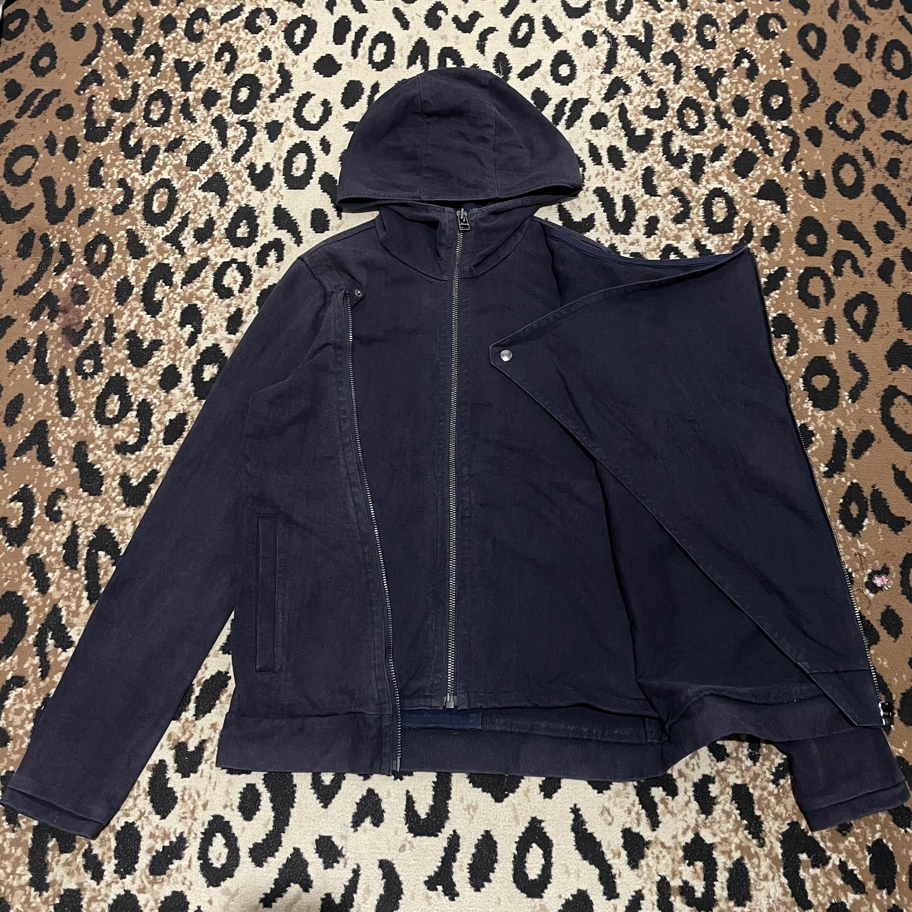 Helmut Lang Helmut Lang Double Zip Hoodie Size US XS / EU 42 / 0 - 5 Thumbnail