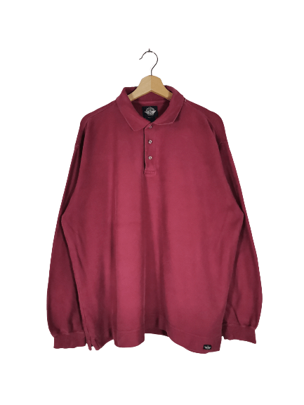 Dockers Dockers Long Sleeve Polo Shirt Size US L / EU 52-54 / 3 - 1 Thumbnail