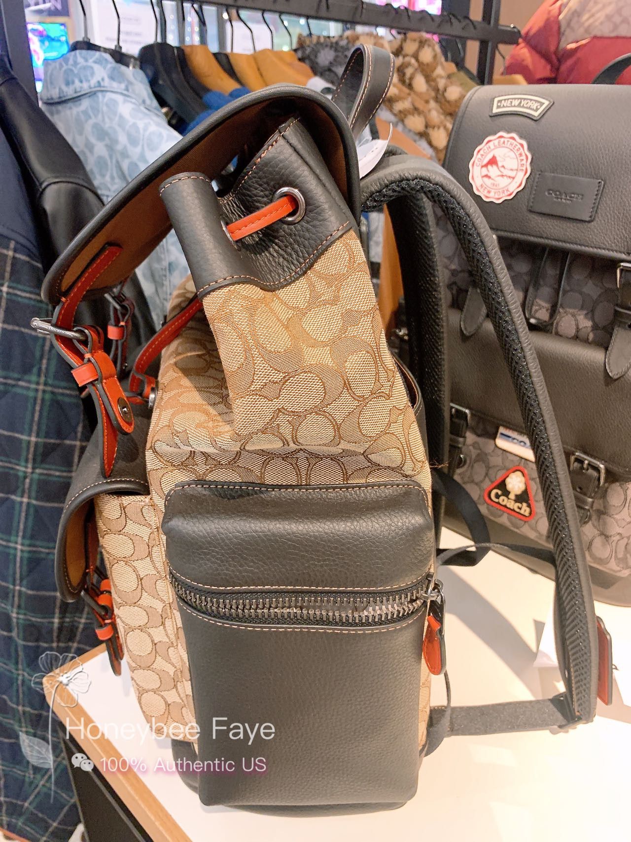 Coach men's terrain backpack hotsell
