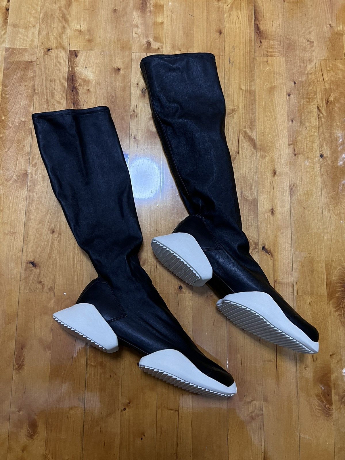Adidas × Rick Owens Rick owens adidas runner stretch boots sz uk12 Size US 14 / EU 47 - 3 Thumbnail