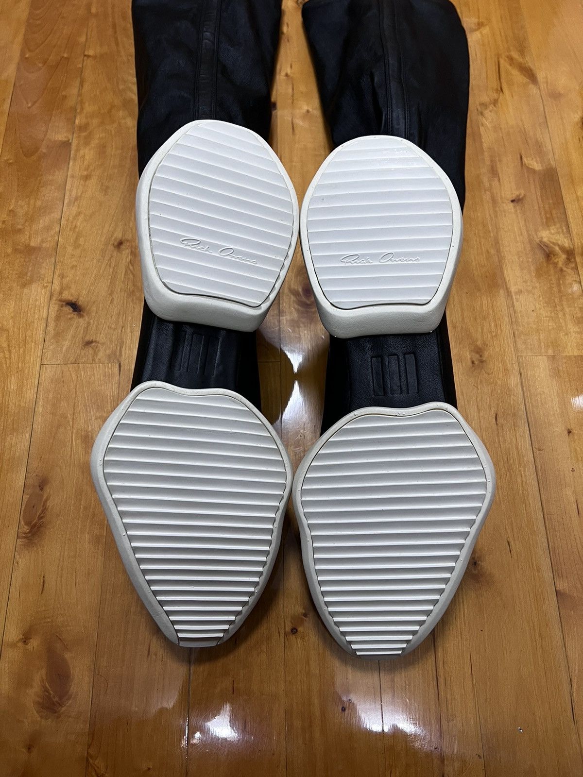 Adidas × Rick Owens Rick owens adidas runner stretch boots sz uk12 Size US 14 / EU 47 - 6 Thumbnail