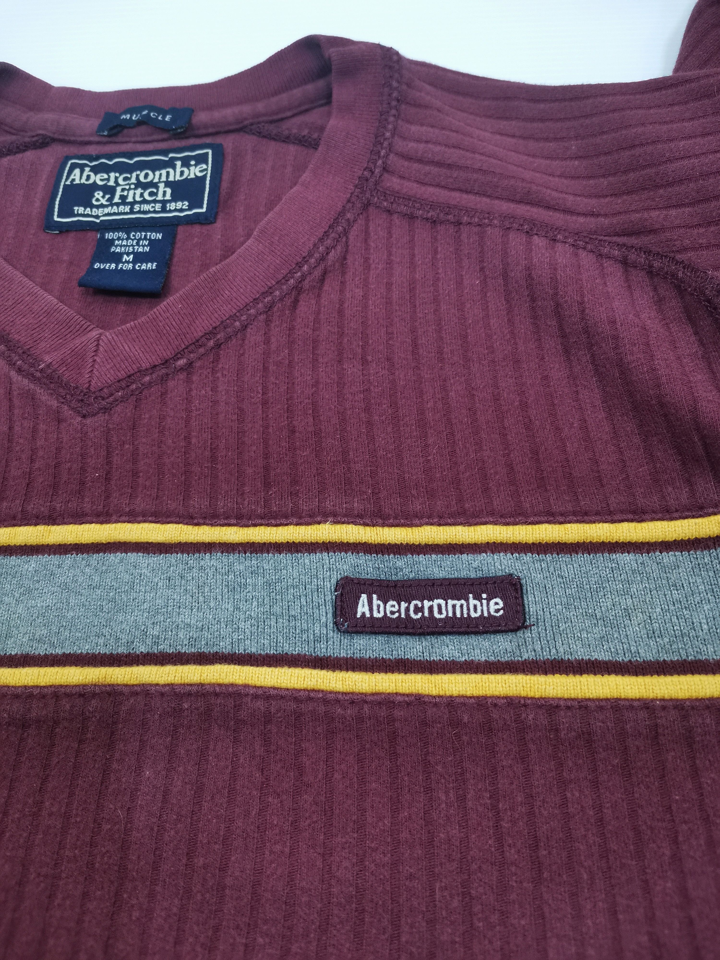 Abercrombie & Fitch Abercrombie & Fitch Long Sleeve Shirt Jumper Size US M / EU 48-50 / 2 - 3 Thumbnail