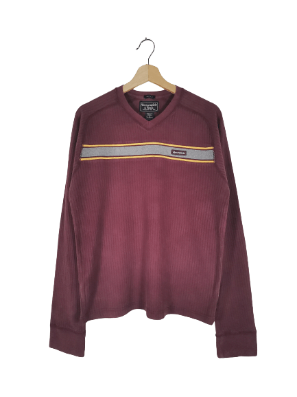Abercrombie & Fitch Abercrombie & Fitch Long Sleeve Shirt Jumper Size US M / EU 48-50 / 2 - 1 Thumbnail