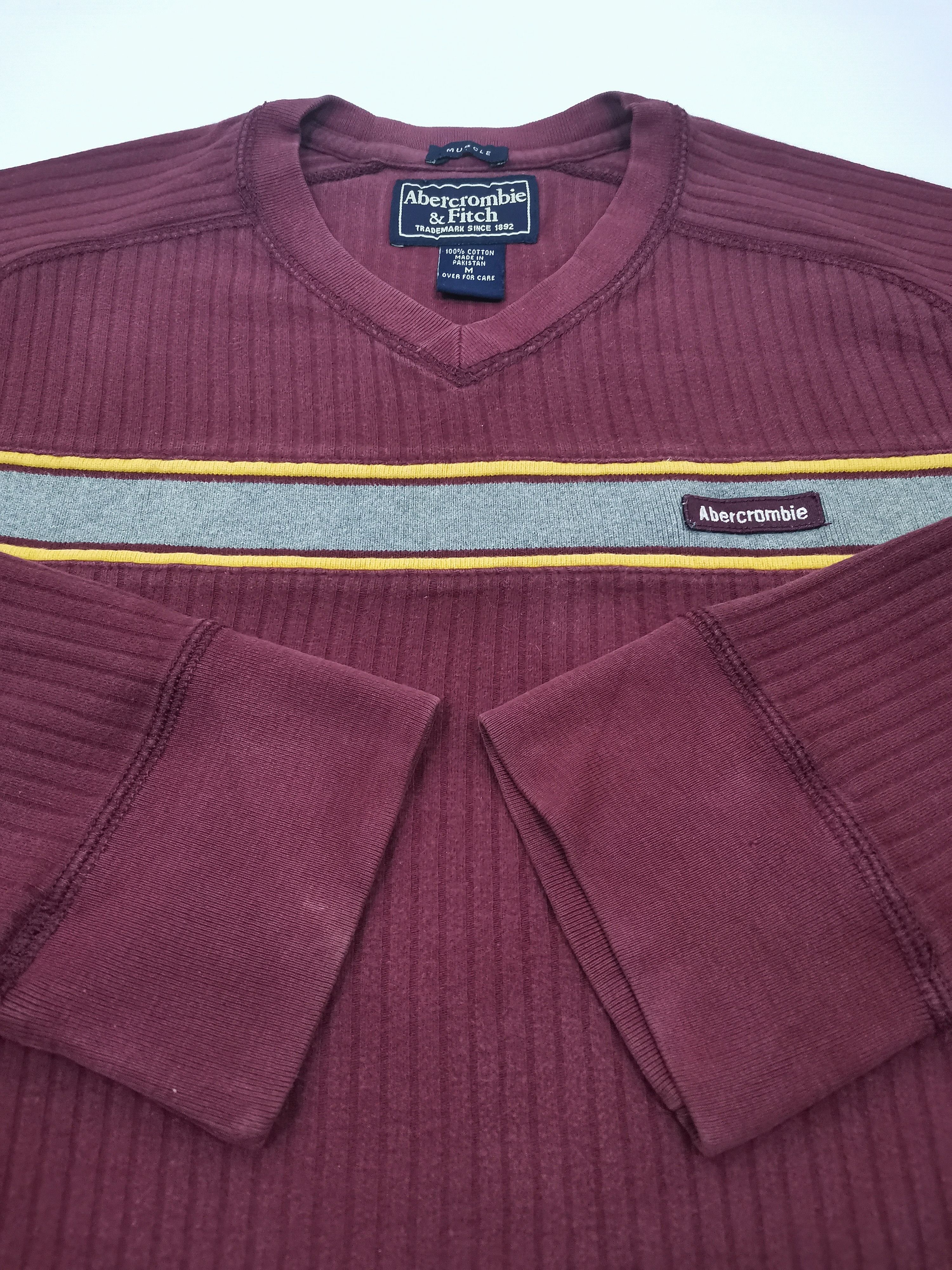 Abercrombie & Fitch Abercrombie & Fitch Long Sleeve Shirt Jumper Size US M / EU 48-50 / 2 - 4 Thumbnail