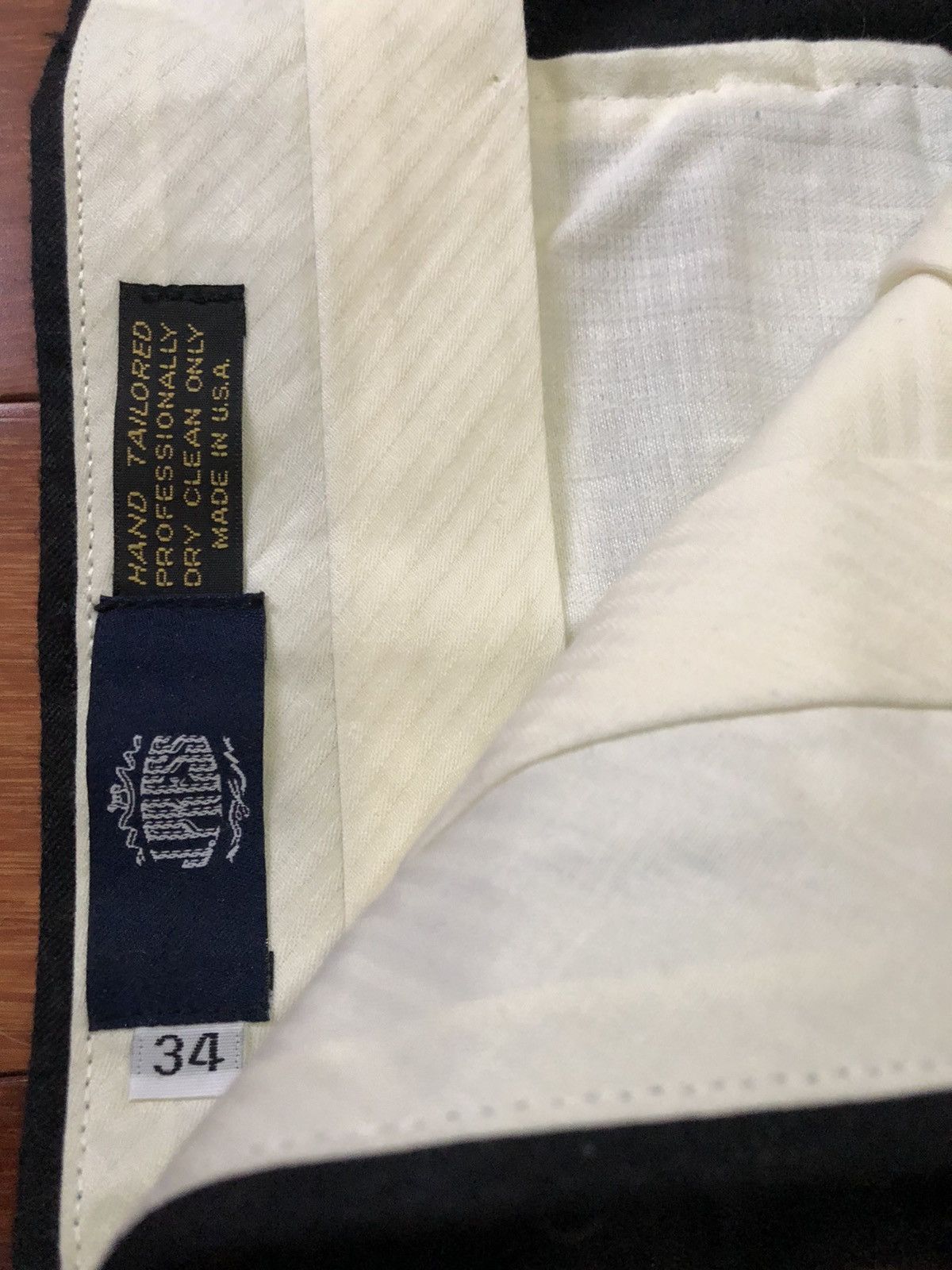 J. Press J. Press Wool Trousers Size 34R - 4 Thumbnail