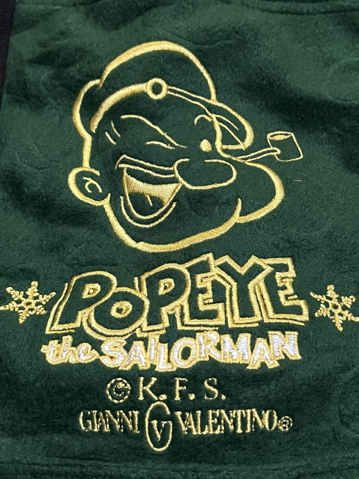 Gianni Valentino RARE💥GIANNI VALENTINO x POPEYE Fleece Beanie & Shoulder Bag Size ONE SIZE - 2 Thumbnail