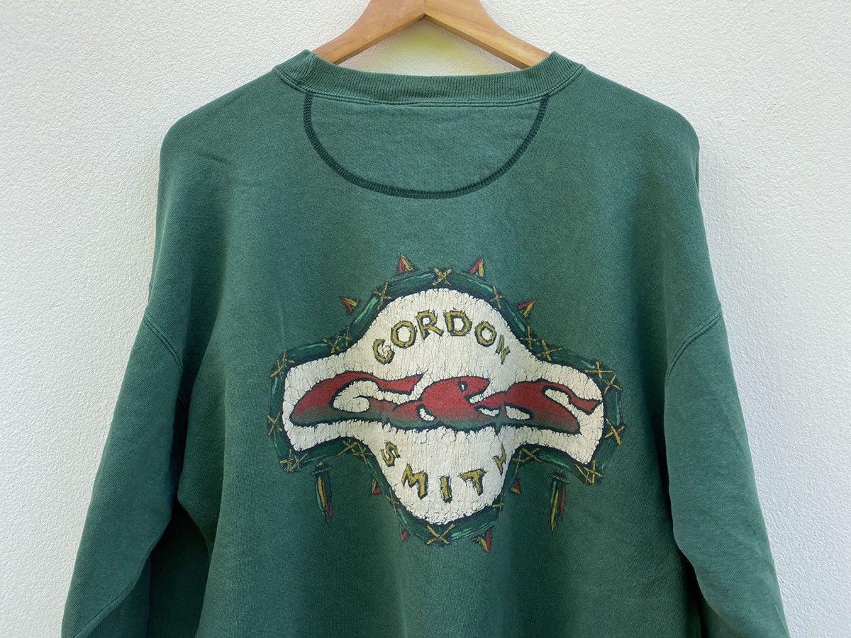 Santa Cruz Skateboards Vintage 90s Gordon And Smith Surfboards Crewneck Sweatshirt Size US L / EU 52-54 / 3 - 6 Thumbnail