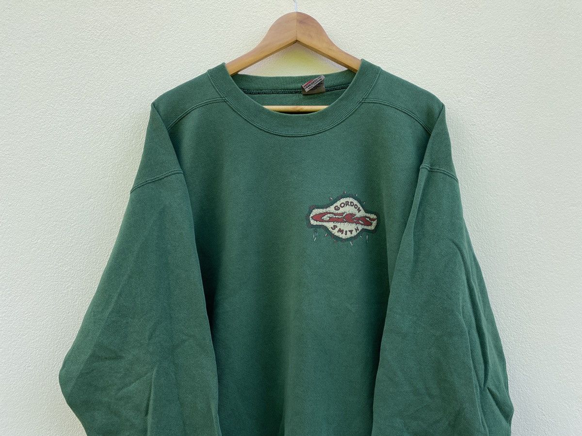 Santa Cruz Skateboards Vintage 90s Gordon And Smith Surfboards Crewneck Sweatshirt Size US L / EU 52-54 / 3 - 3 Thumbnail