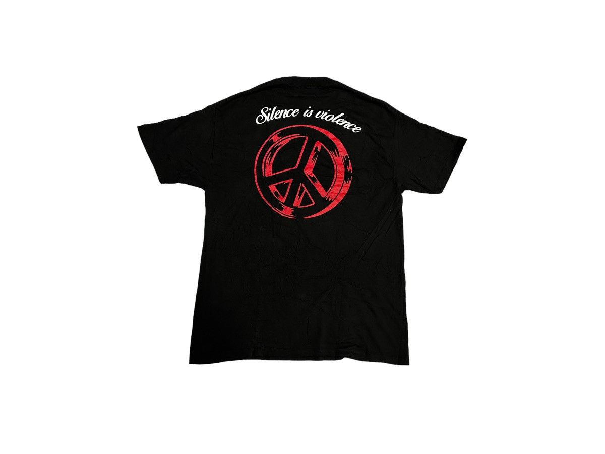 M+Rc Noir Rare M+RC NOIR “Silence Is Violence” Tshirt Size US XL / EU 56 / 4 - 1 Thumbnail