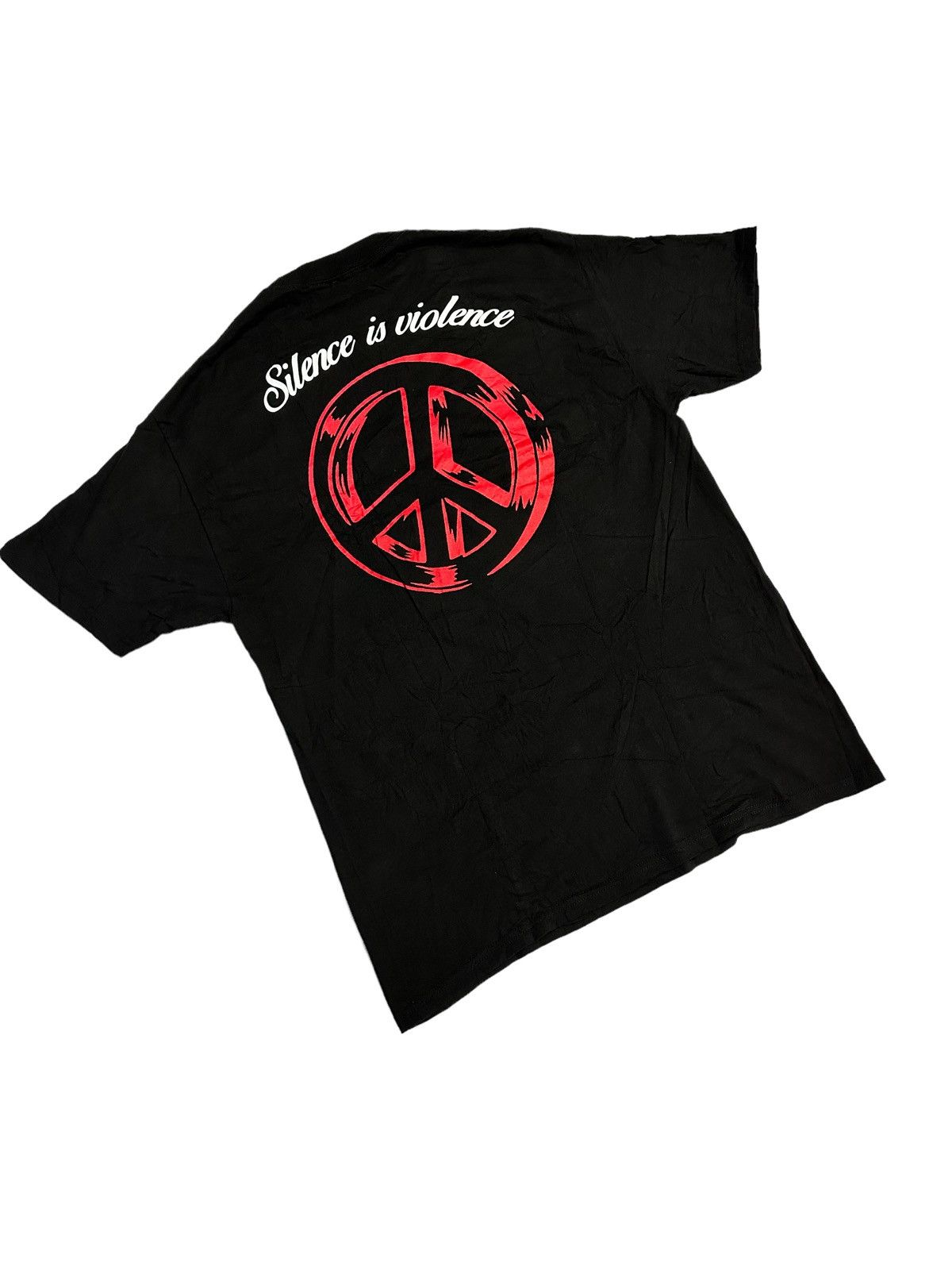 M+Rc Noir Rare M+RC NOIR “Silence Is Violence” Tshirt Size US XL / EU 56 / 4 - 3 Thumbnail