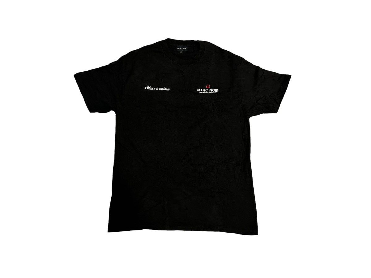 M+Rc Noir Rare M+RC NOIR “Silence Is Violence” Tshirt Size US XL / EU 56 / 4 - 5 Thumbnail