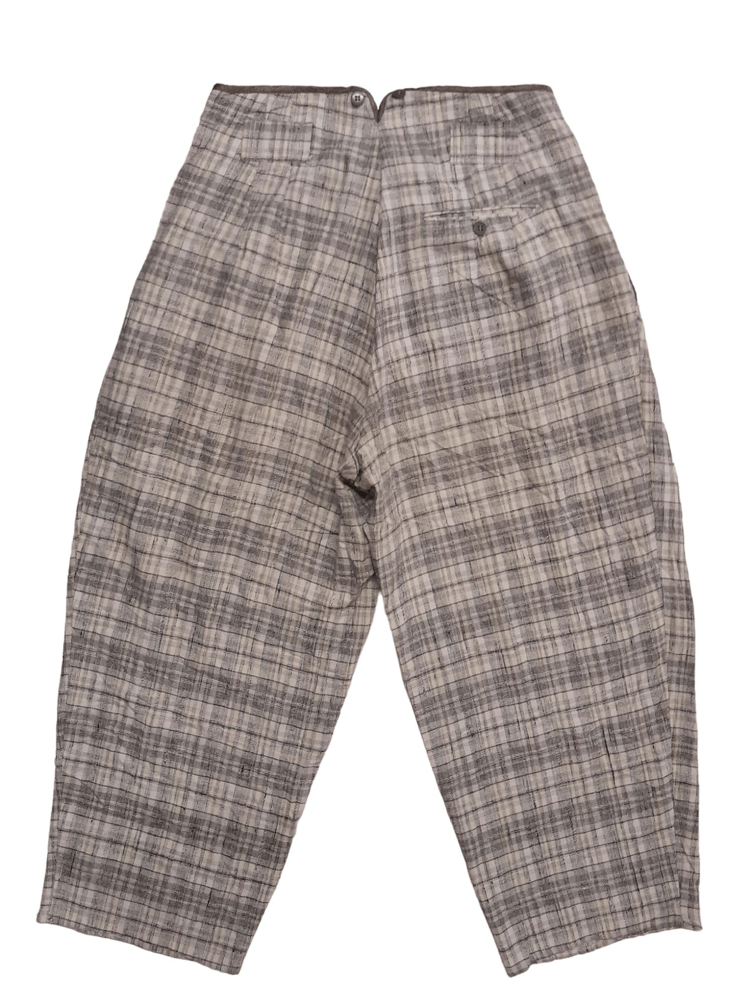 BILLTORNADE × Designer × Vintage Bill Tornade France Designer Box Pant (E552) Size US 29 - 4 Thumbnail