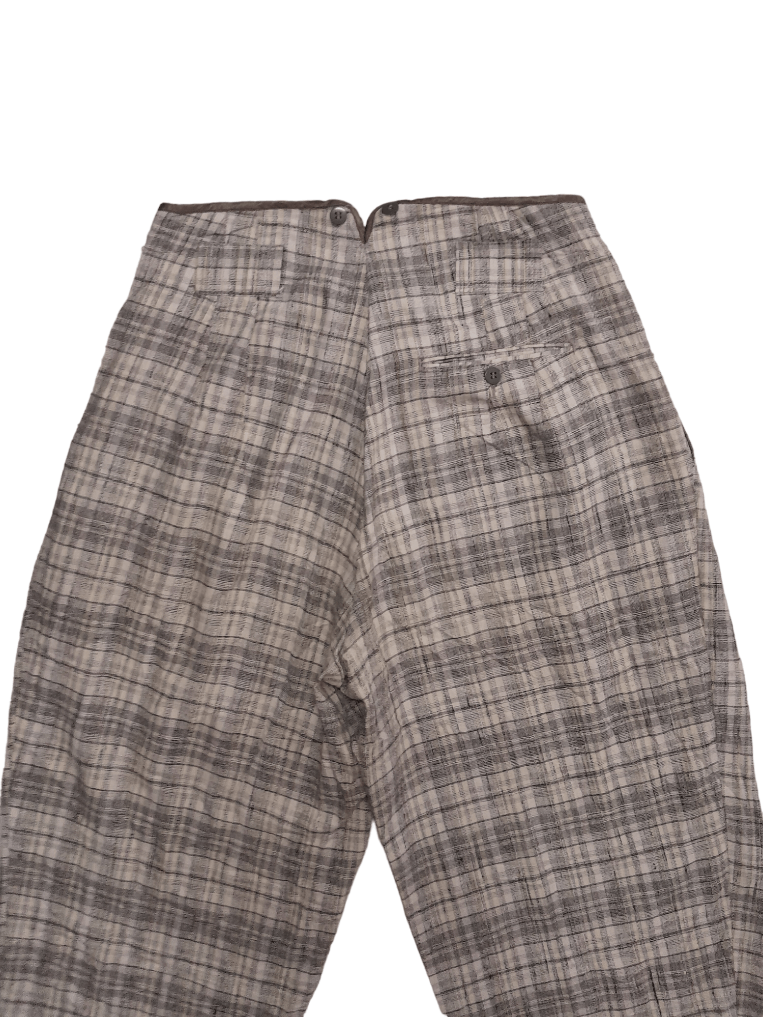 BILLTORNADE × Designer × Vintage Bill Tornade France Designer Box Pant (E552) Size US 29 - 5 Thumbnail