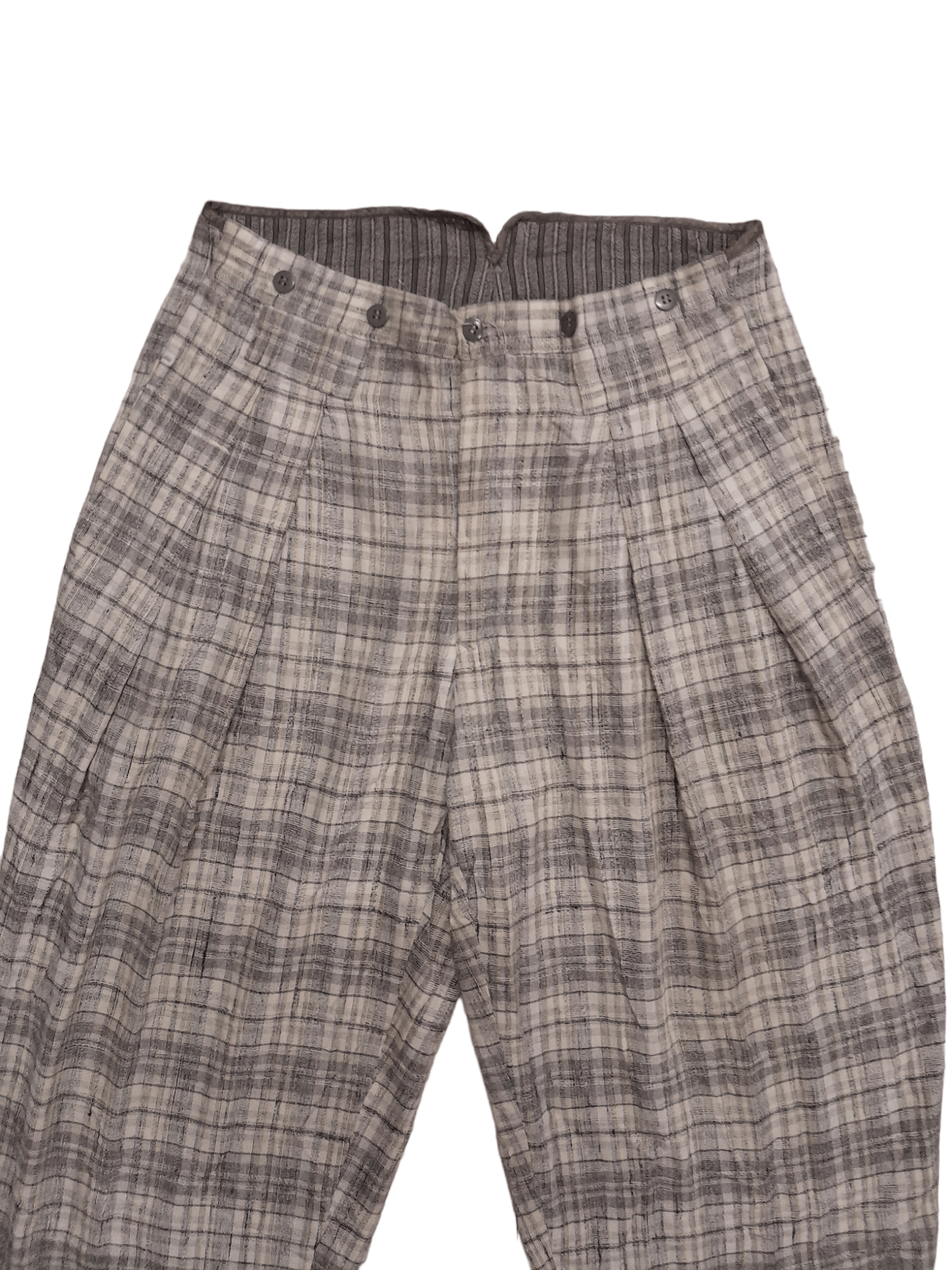 BILLTORNADE × Designer × Vintage Bill Tornade France Designer Box Pant (E552) Size US 29 - 8 Thumbnail