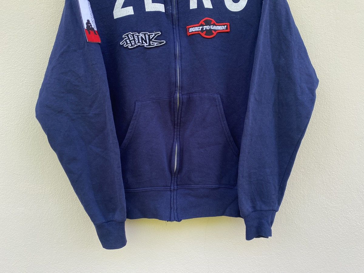 Shorty's Skateboards × Think Skateboards × Vintage Vintage 90s ZERO THINK Skateboard CHAD MUSKA Hoodie Size US M / EU 48-50 / 2 - 4 Thumbnail