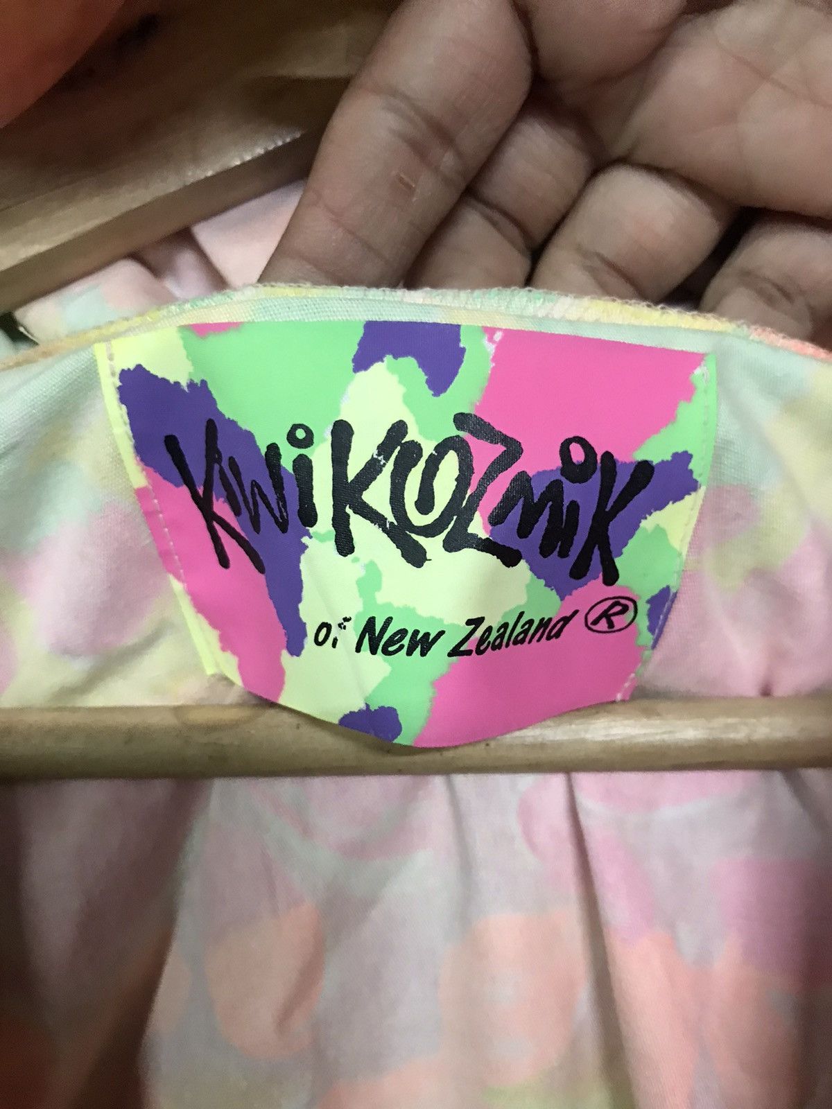 The Unbranded Brand Kiwi Kozmik Light Jaket Full Print Fullzip Size US L / EU 52-54 / 3 - 5 Thumbnail