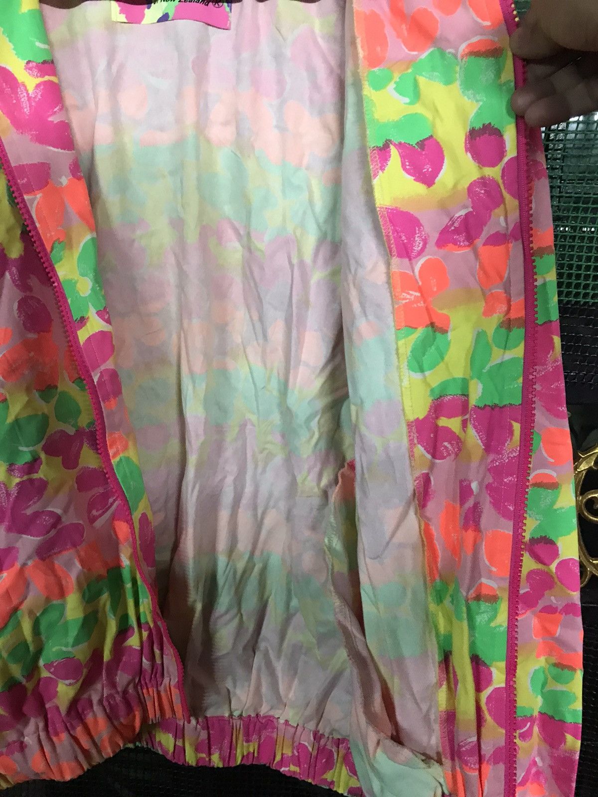 The Unbranded Brand Kiwi Kozmik Light Jaket Full Print Fullzip Size US L / EU 52-54 / 3 - 4 Thumbnail