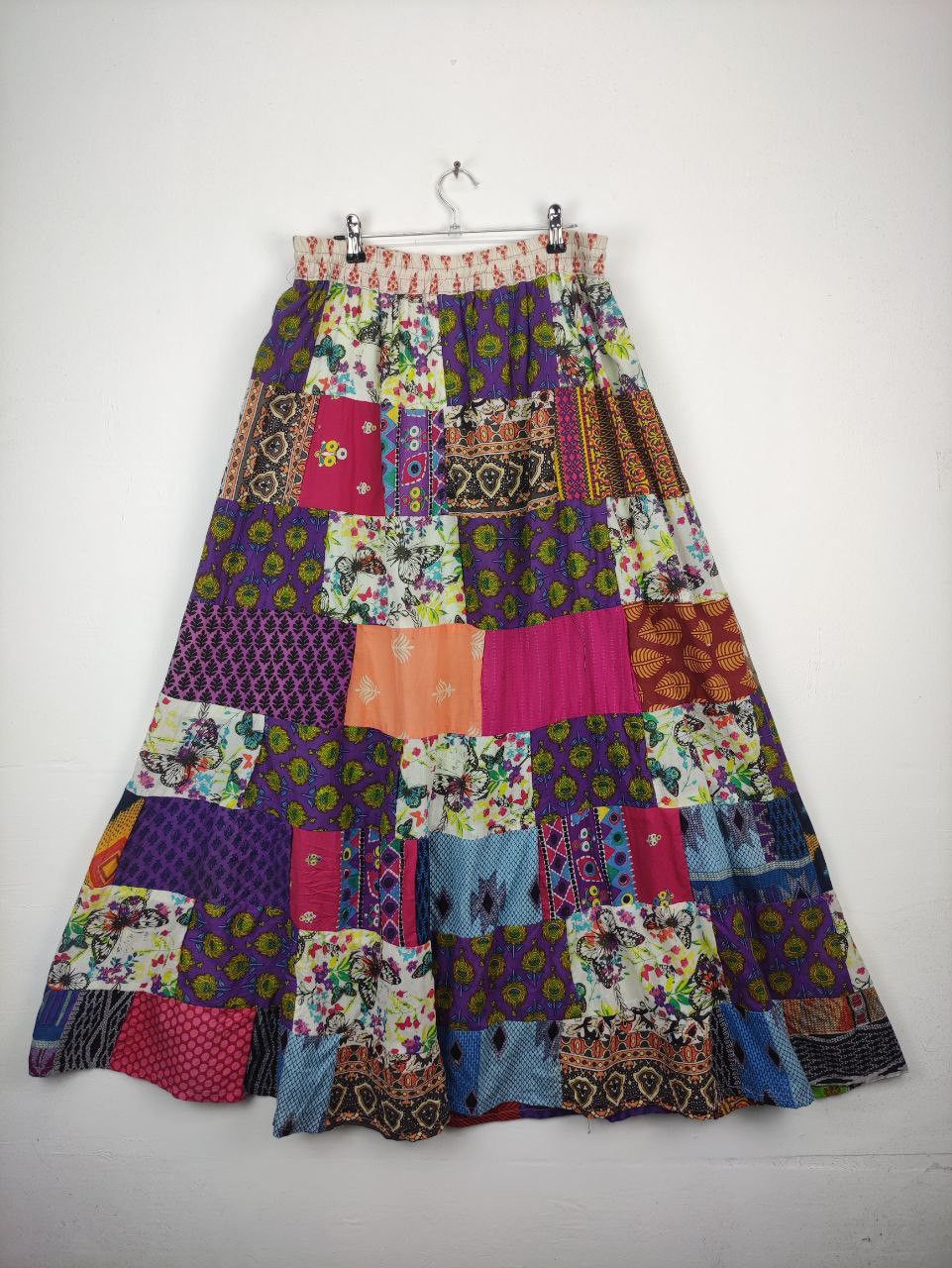 Vintage Elysium Patchwork Long skirts
