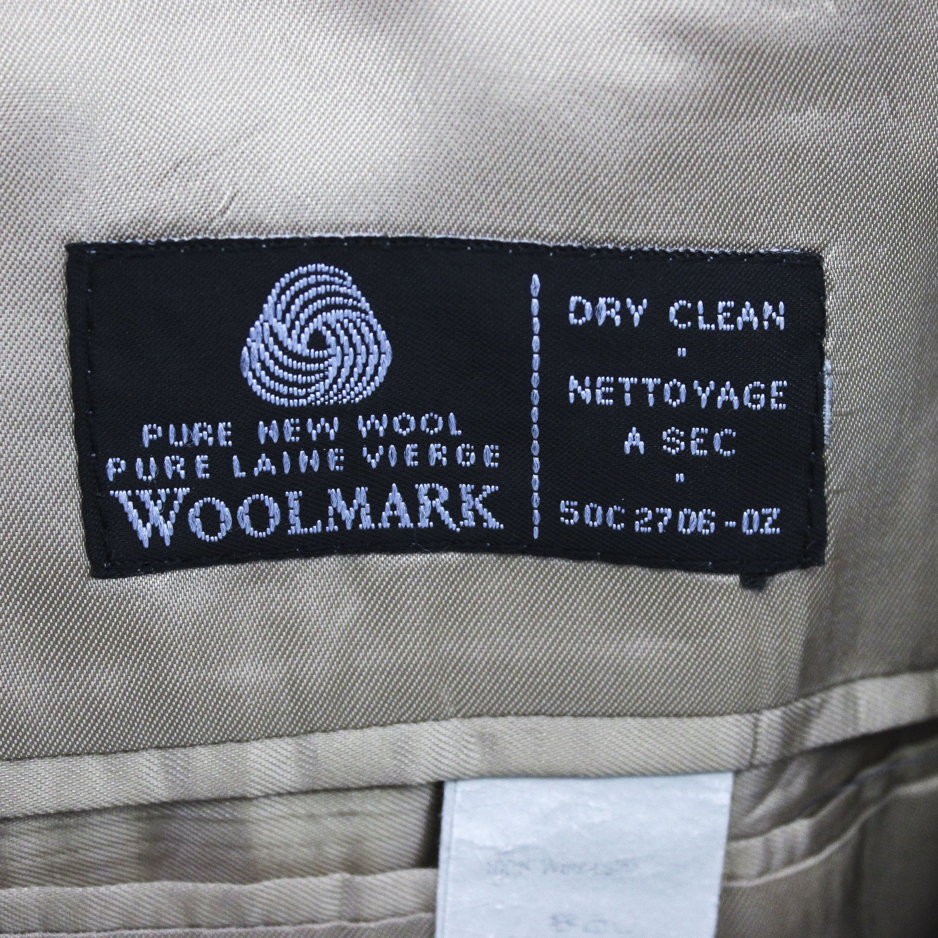 Polo Ralph Lauren Blazer Coat Made in Canada EU 50 Suit Jacket Beige Size 40R - 4 Thumbnail