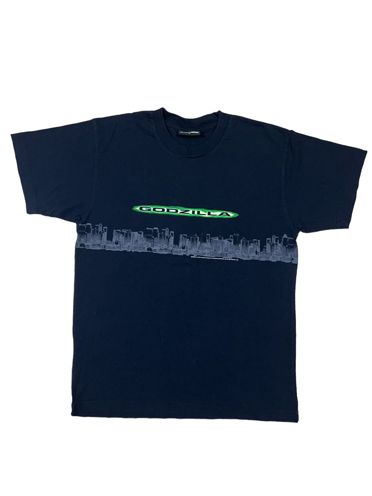 SICK🔥Vintage 1998 Godzilla Promo Toho Co. Font Logo Shirt