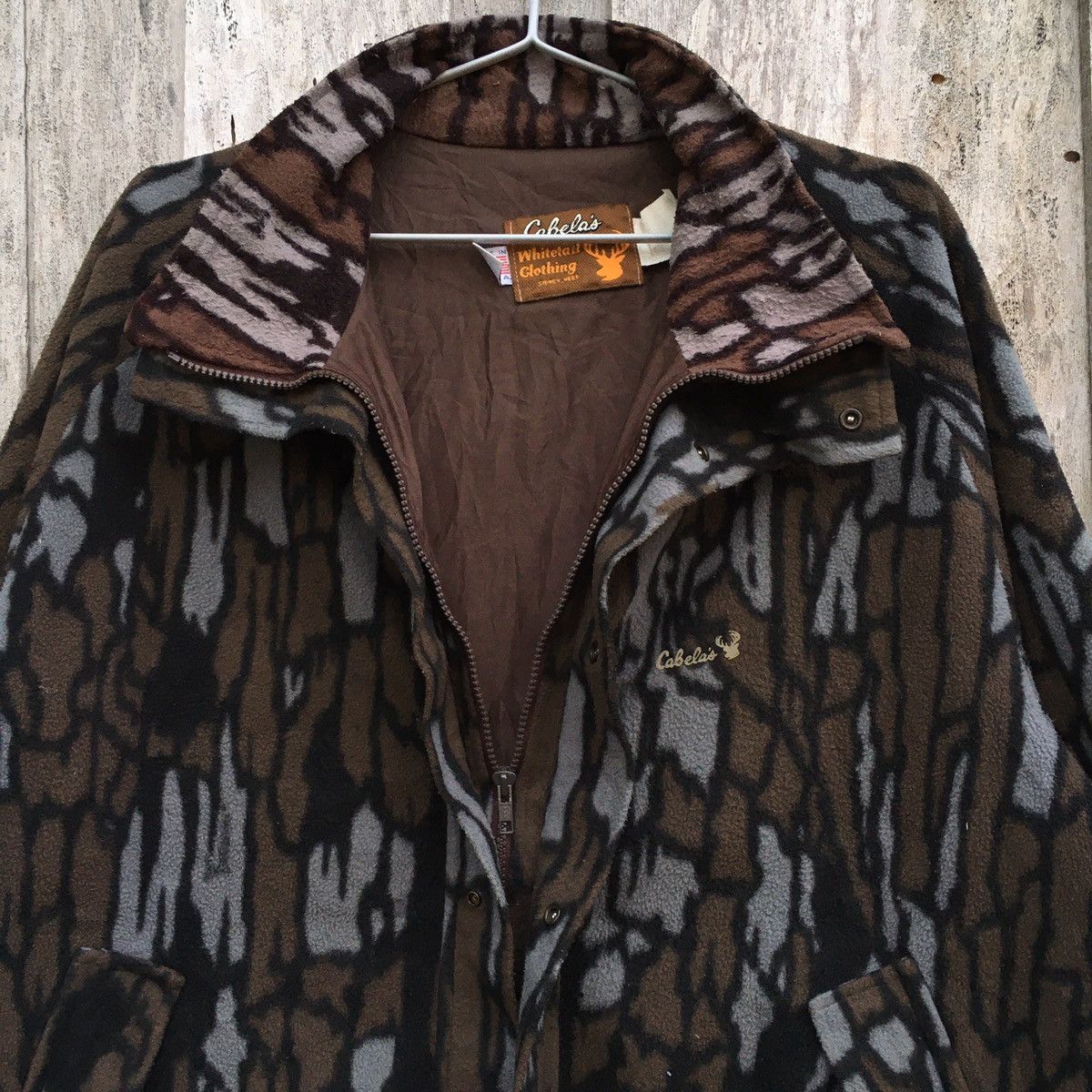 Cabelas × Vintage Vintage Cabela’s Zipper Button Up Sweatshirt Size US XXL / EU 58 / 5 - 3 Thumbnail