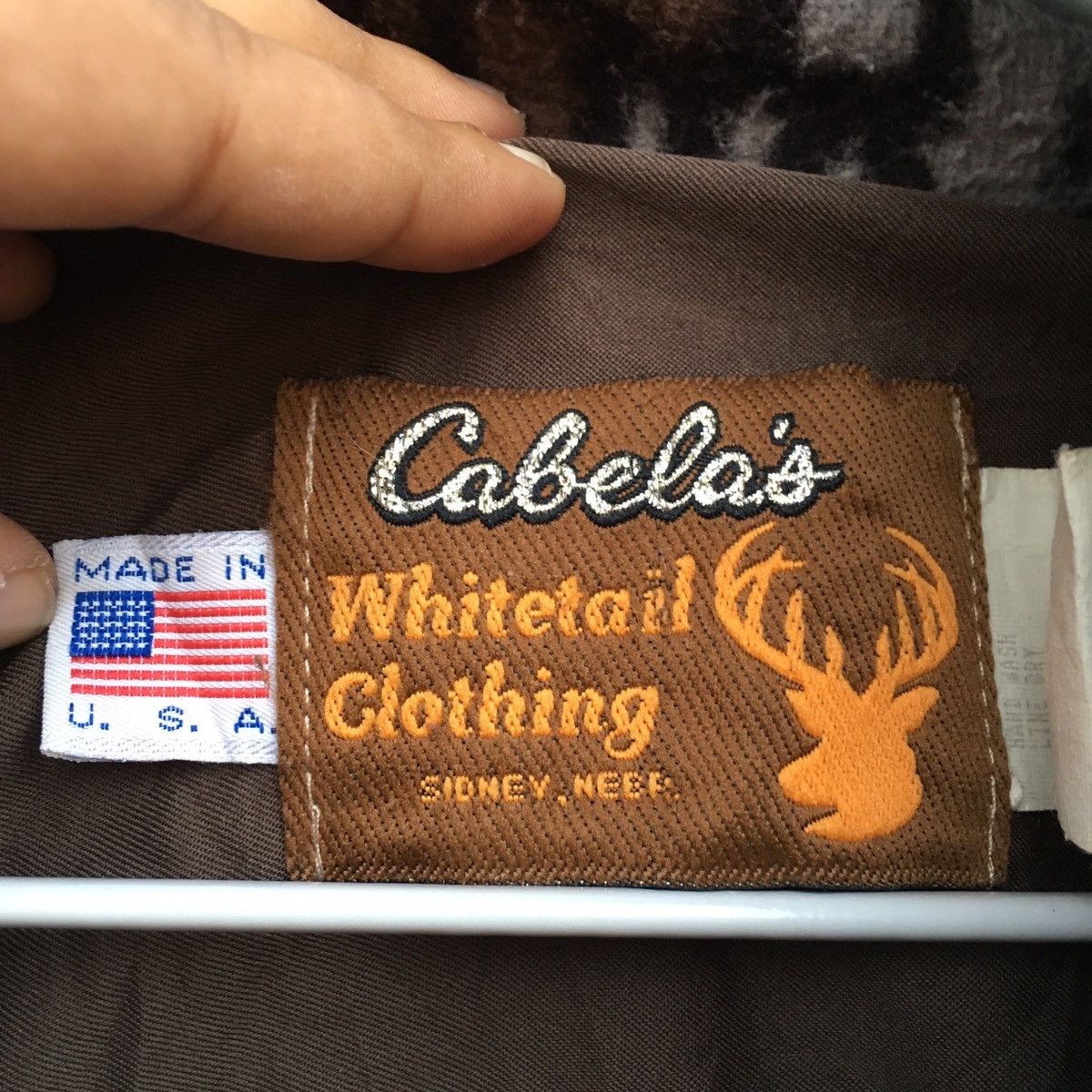 Cabelas × Vintage Vintage Cabela’s Zipper Button Up Sweatshirt Size US XXL / EU 58 / 5 - 5 Thumbnail