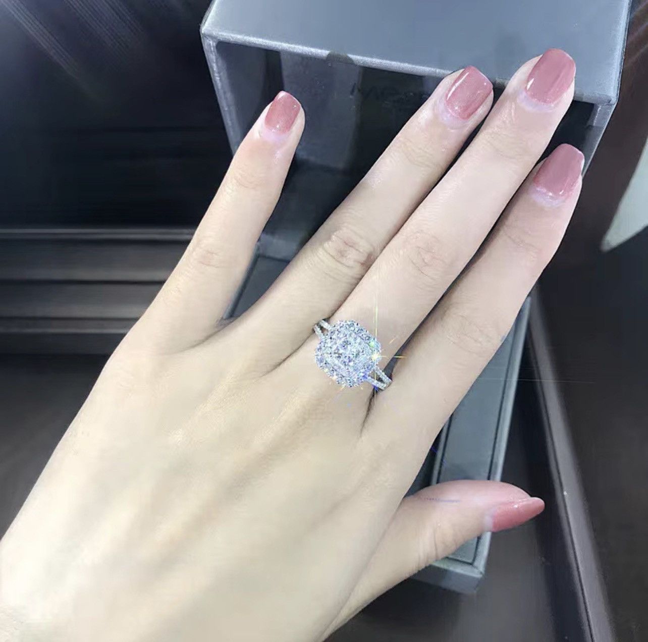 Other New Zirconia Diamond Ring sz 6-10 Costume Jewelry Band Size ONE SIZE - 1 Thumbnail