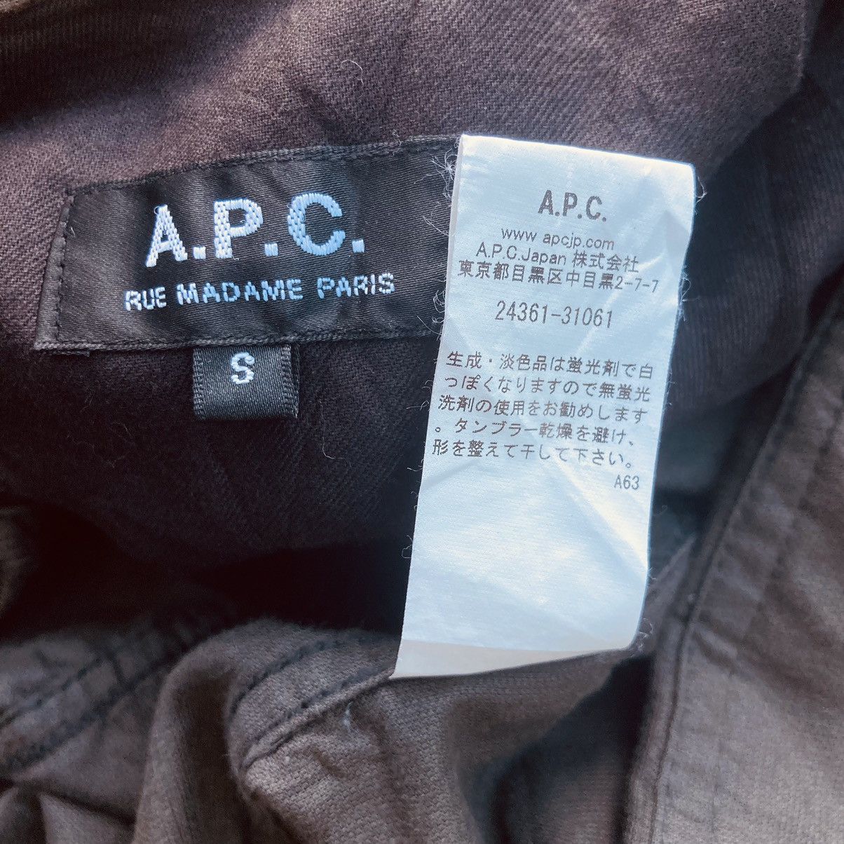 A.P.C. A.P.C KUDROY TRUCKER JACKET Size US S / EU 44-46 / 1 - 9 Thumbnail